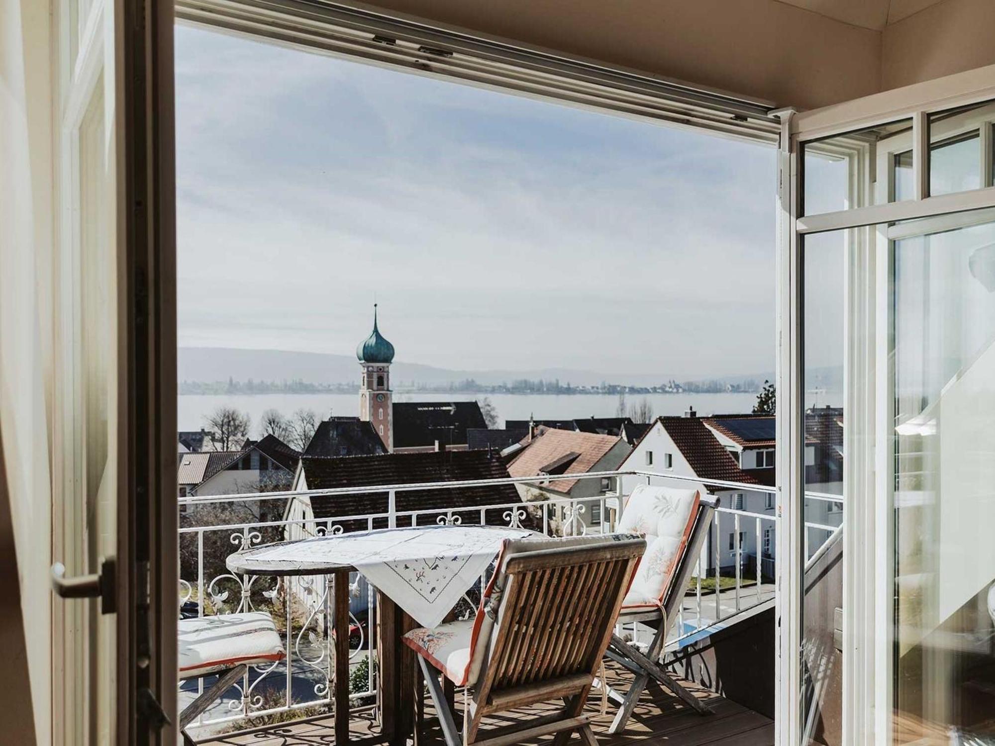 Ferienwohnung Bodenseeblick Allensbach Dış mekan fotoğraf
